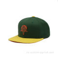 Unisex 100% bomullsplastlukking Snapback -hekker